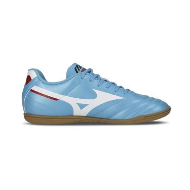 Imagem de Chuteira Futsal Mizuno Morelia Club In Masculino-44 Azul Claro-Branco-Masculino