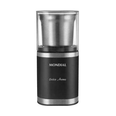 Imagem de Moedor de Café Mondial MCF-01-BI Preto/Inox 180W, 110V