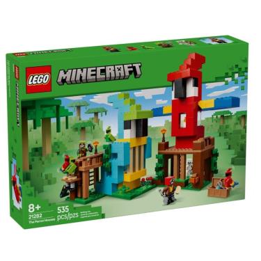 Imagem de Lego Minecraft - As Casas Dos Papagaios - 535 Peças - 21282