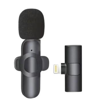 Imagem de Microfone de Lapela MDM Lightning Duplo para Conteúdo Digital com Áudio de Alta Qualida...