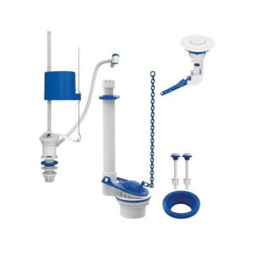 Imagem de Kit para Caixa Acoplada Acionamento Superior Completo com Fluxo de Água Ajustável e Fil...