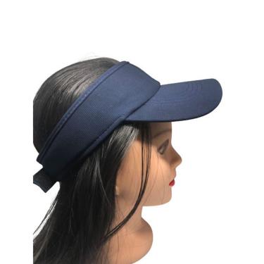 Imagem de Viseira OEM Nova Moda Praia Neon Tons Pastel Verao Tendencia Praiana Azul para Atividades Físicas Unissex