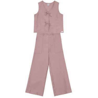 Imagem de Conjunto infantil menina em alfaiataria Mundi-Feminino