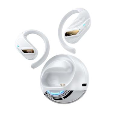 Imagem de Fone Ouvido Sem Fio Bluetooth 5.4 P/ Corrida Bike Vention Cor:Branco -