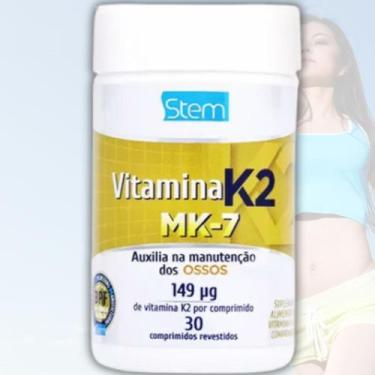 Imagem de Vitamina K2 MK-7 149 µg Stem  30 comprimidos - Stem Pharmaceutical