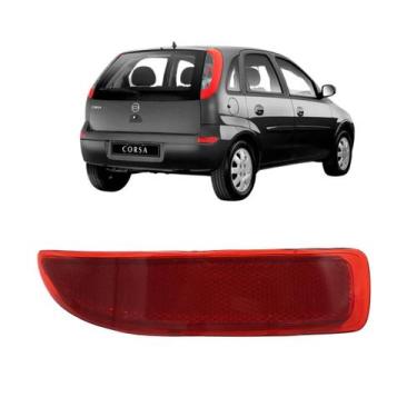 Imagem de Lente Olho De Gato Traseiro Corsa Hatch 2003 2004 2005 2006 2007 2008 