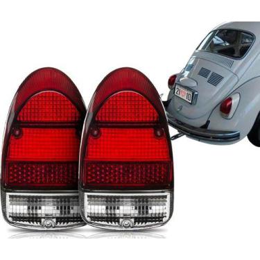 Imagem de Par De Lentes Lanterna Traseira Fusca 1970 A 1979 1186 - GNR