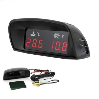 Imagem de Medidor Digital De Temperatura Da Água Com Sensor De Voltagem De 10mm 