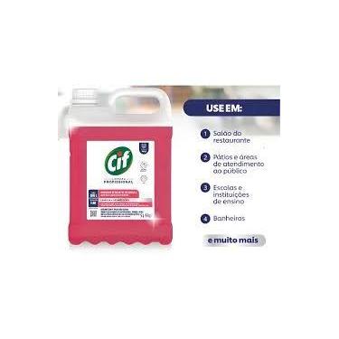 Imagem de Desinfetante cif concentrado floral 5 l
