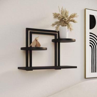 Imagem de Nicho Decorativo Bali em Estilo Industrial para Sala e Escritório - Fe