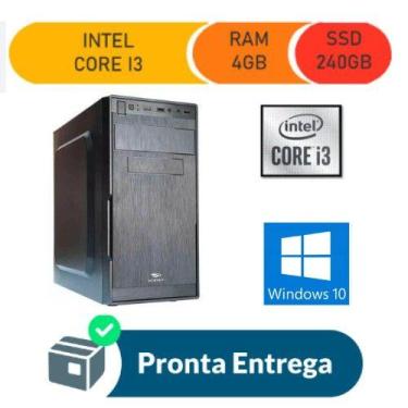 Imagem de Computador i3 4 gb de ram ssd de 240 gb - C3TECH