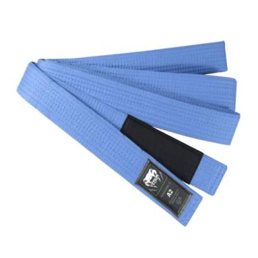 Imagem de Faixa Jiu Jitsu Venum Bjj Belt Azul Ponta Preta Cor:AzulTamanho:A1, Az