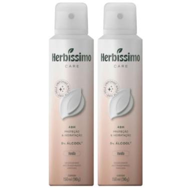 Imagem de Kit 2 Desodorante Herbíssimo Care Vanilla 150ml - Dana