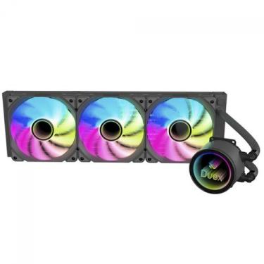 Imagem de Water Cooler Duex Neo Mirror, 360mm, ARGB, Intel-AMD, PWM, Preto, DXWC
