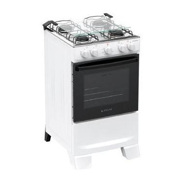 Imagem de Fogao 4B ATLAS Coliseum PLUS S/ACENDIMENTO - 300002027, Branco, Bivolt