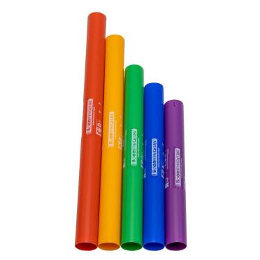 Imagem de Kit de Boomwhackers BWCG 5 Notas Alteradas Escala Cromática Colorido Boomwhackers