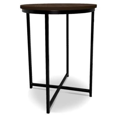 Imagem de Mesa De Canto Alta Gana - Preto/Villandry - Genus Móveis, Preto/Villan