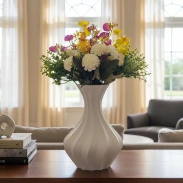 Imagem de Vaso Jarro Decorativo Estrela Plástico Para Flores Artificiais - Genér