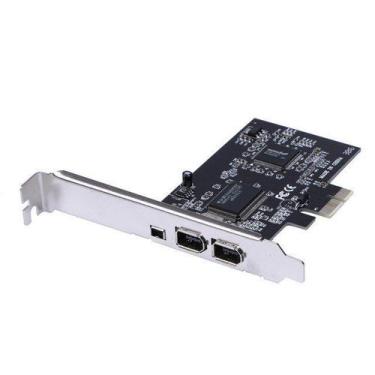 Imagem de Placa FIREWIRE IEEE 1394 3+1P Pci-Express - OEM