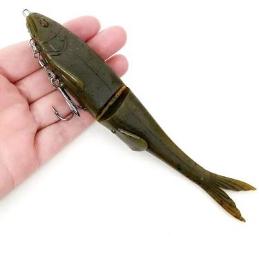 Imagem de Isca Artificial Soft Swimbait De 120mm E 170mm, Wobbler De Afundamento