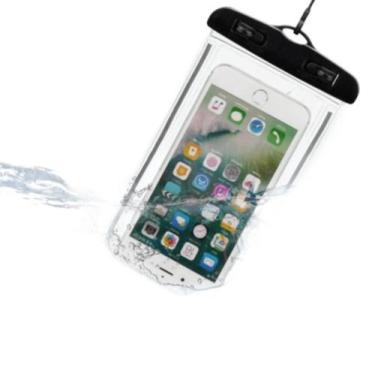 Imagem de Kit C/ 3 Porta Celular A Prova De Agua 20x11cm Bolsa - Dalla Valle