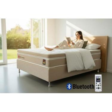 Imagem de Colchão Magnético Kenko Premium Original Plus, Casal 138x188 C/ Massag
