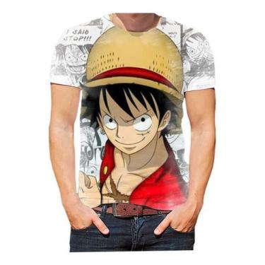 Imagem de Camisa Camiseta One Piece Desenhos Série Mangá Anime Hd 13 - Estilo Kr