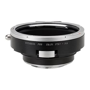 Imagem de Adaptador de montagem de lente Fotodiox Pro Shift compatível com lentes Pentax 6x7 para câmeras Nikon F Mount