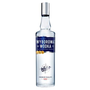 Imagem de Wyborowa Vodka Polonesa 750ml + 2 taças exclusivas ( Acrílico)
