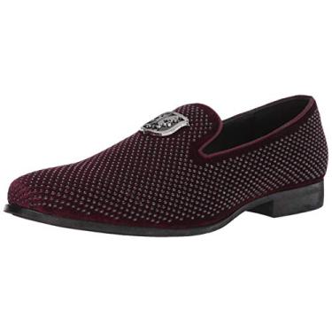 Imagem de STACY ADAMS Mocassim masculino Swagger, Borgonha, 41