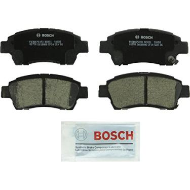 Imagem de BOSCH BC831 QuietCast Conjunto de pastilhas de freio a disco de cerâmica premium - Compatível com Toyota Echo selecionado; FRENTE