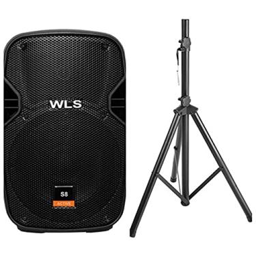 Imagem de Caixa Acústica WLS S8 Ativa Bluetooth + Pedestal ST002 1,80m