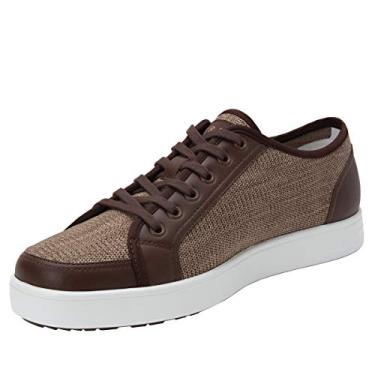Imagem de Tênis de caminhada feminino TRAQ BY ALEGRIA Sneaq Smart, Washed Brown, 8