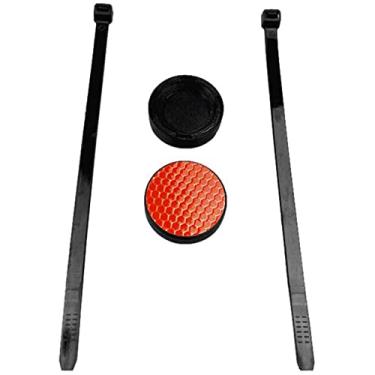 Imagem de HUAYUWA Suporte oculto para bicicleta compatível com Airtag Tracker, fácil de instalar sob assento de bicicleta/garrafa anti-roubo e suporte fixo localizador antiperda