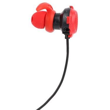 Imagem de Lvlup Lu701 fones de ouvido para jogos vermelho com microfone removível (vermelho)