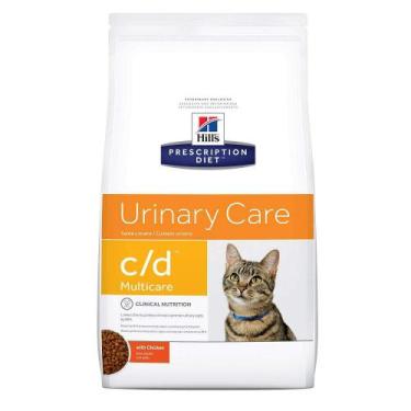 Imagem de Ração Hills Prescription Diet C/D Multicare Cuidado Urinário Para Gato