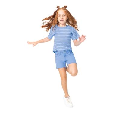 Imagem de Short infantil menina malwee kids - tam 10 ao 18