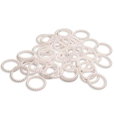 Imagem de Porta Guardanapo Argola De Pérola 40 Mm C/ 50 Unidades - Nybc 296