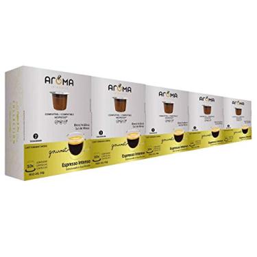 Imagem de 50 Cápsulas Para Nespresso - Café Intenso - Cápsula Aroma