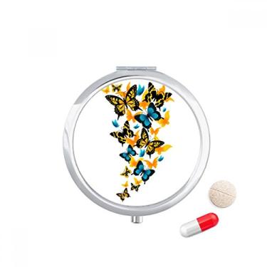 Imagem de Borboletas com caixa de comprimidos de , caixa de armazenamento de medicamentos, recipiente dispensador
