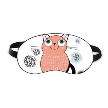 Imagem de Smile Animal Pink Cat Sleep Eye Shield Soft Night Vlindfold Shade Cover