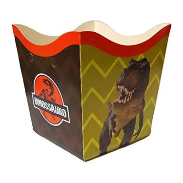 Imagem de Cachepot de Papel Dinossauro Pequeno - 10 Unidades