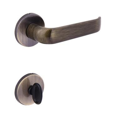 Imagem de Fechadura Línea Wc, Arouca Fechaduras, 508459/55-Zbt, Antique