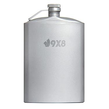 Imagem de V9X8 220 ml Conjunto de copos de saquê de titânio de 220 ml para acampamento ao ar livre, licor, álcool, uísque, vinho, bandeira, caneca de vinho à prova de desgaste para piquenique de viagem