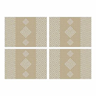 Imagem de Jogo Americano Thimbles Bg 6 Peças 30x40 Base Emborrachada