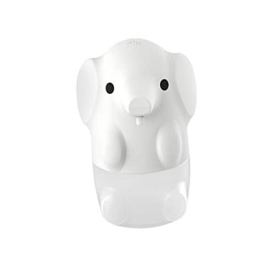 Imagem de Generic Dispensador de sabonete sem mãos, dispensador automático de sabonete líquido 250ml dispensador de espuma de sabonete sem toque para restaurante, BRANCO