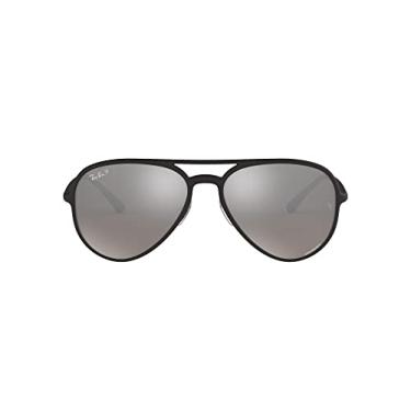 Imagem de Óculos de Sol Ray-Ban Polarizado 0RB4320CH 601S5J Tam 58 / Preto Fosco - Lentes Cinza Espelhado
