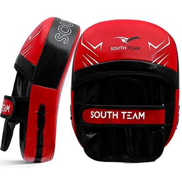 Imagem de Aparador De Soco - Manopla De Foco Muay Thai Boxe (Vermelho)