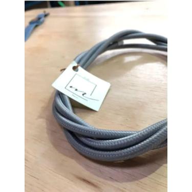 Imagem de Kit Extensão Elétrica Colorida 3,0 Mts Machofêmea Branco Decorativa