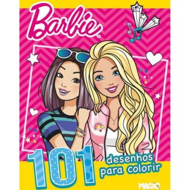 Imagem de Livro Infantil Colorir Barbie 101 Primeiros Desenhos - Ciranda